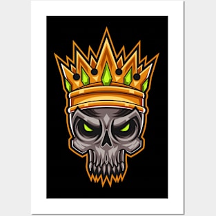 King of Skull Posters and Art